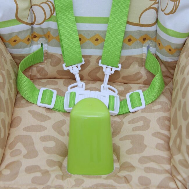 Стульчик для кормления Polini kids Disney baby 470 Король лев, зеленый Стульчик для кормления Polini kids Disney baby 470 Король лев, зеленый